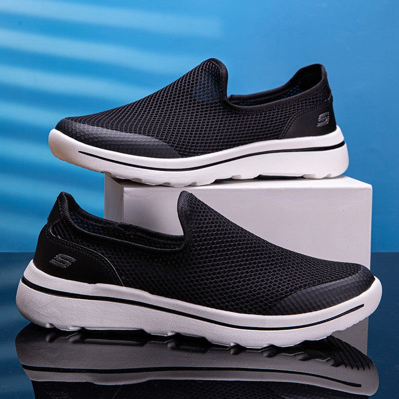 qh159-Men's mesh breathable casual shoes
