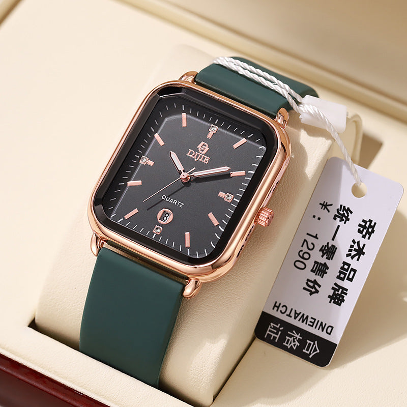 zp436-Simple Women's Square Quartz Watch اشتري 1 و إحصول على 1 مجانا