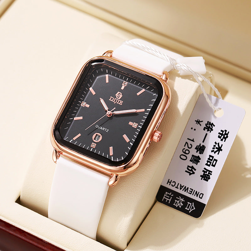 zp436-Simple Women's Square Quartz Watch اشتري 1 و إحصول على 1 مجانا
