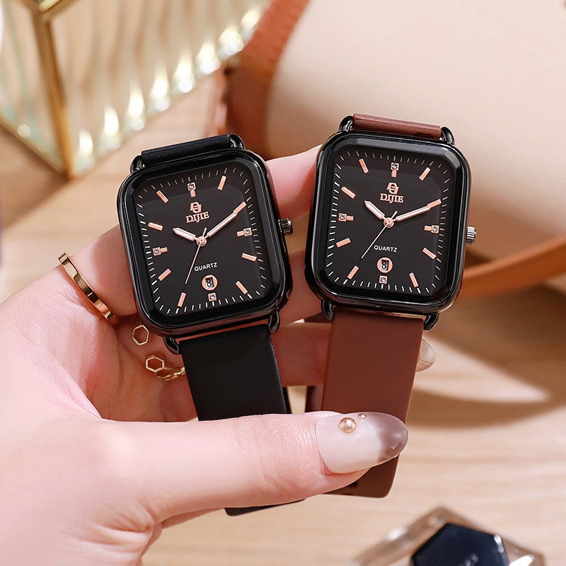 zp436-Simple Women's Square Quartz Watch اشتري 1 و إحصول على 1 مجانا