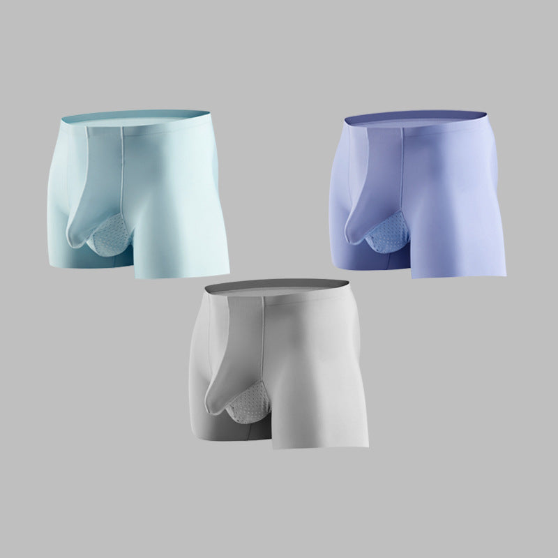Separate men's ice silk seamless underwear