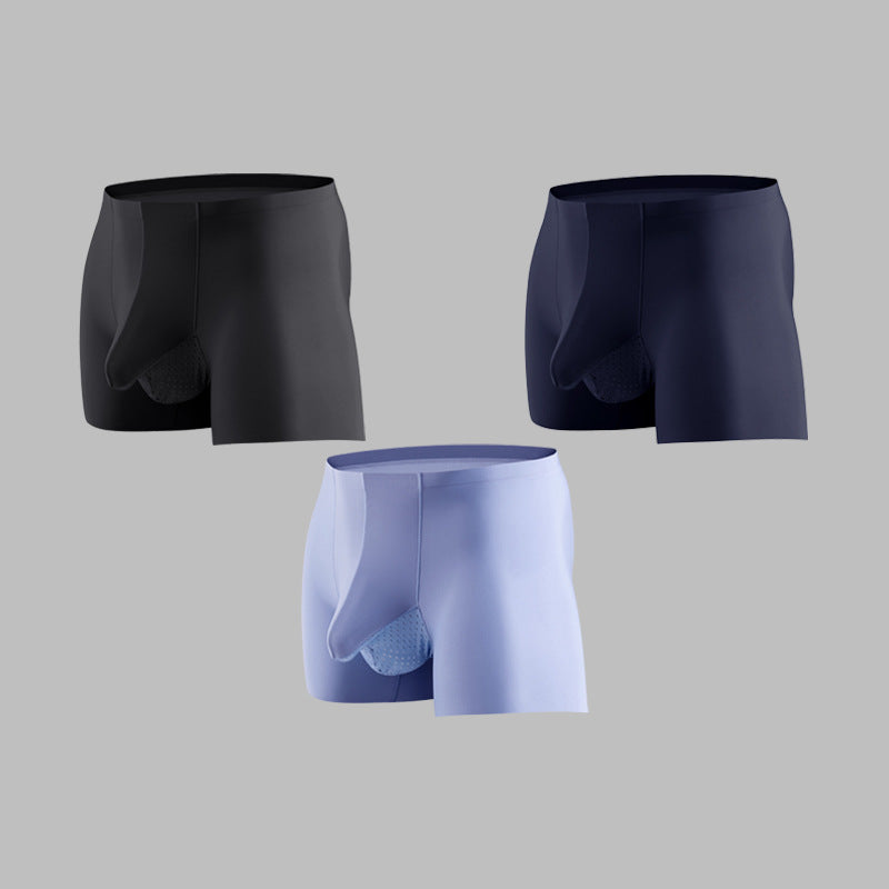 Separate men's ice silk seamless underwear