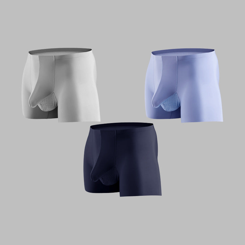 Separate men's ice silk seamless underwear