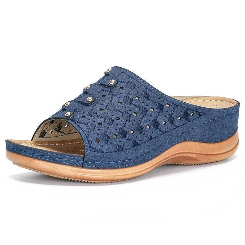 ae677-Summer women's thick-soled casual sandals