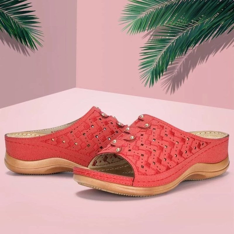 ae677-Summer women's thick-soled casual sandals