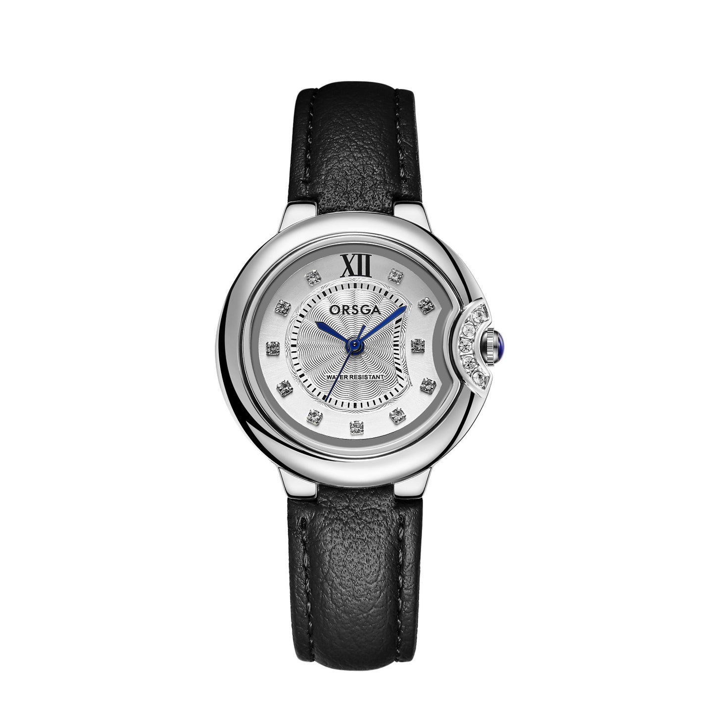 ae706-High-end fashion diamond-studded waterproof casual quartz watch for women