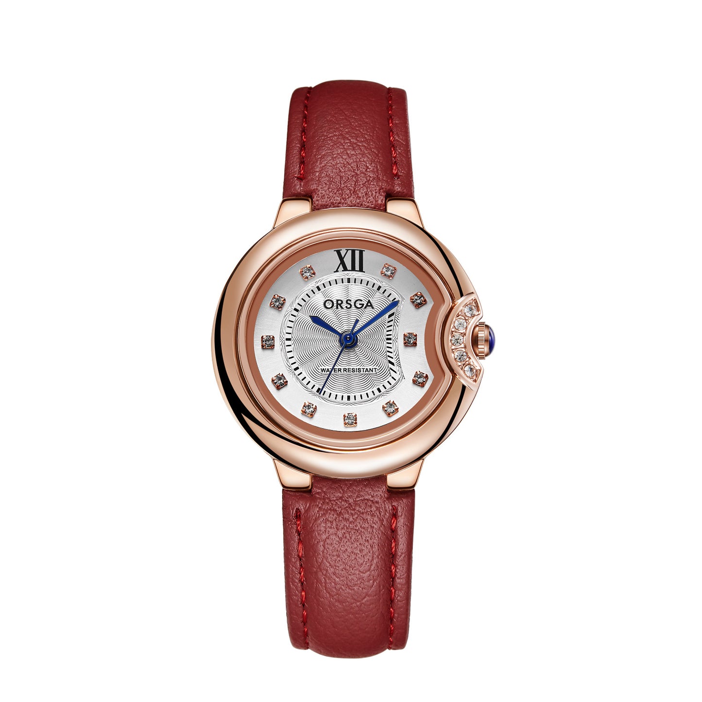 ae706-High-end fashion diamond-studded waterproof casual quartz watch for women