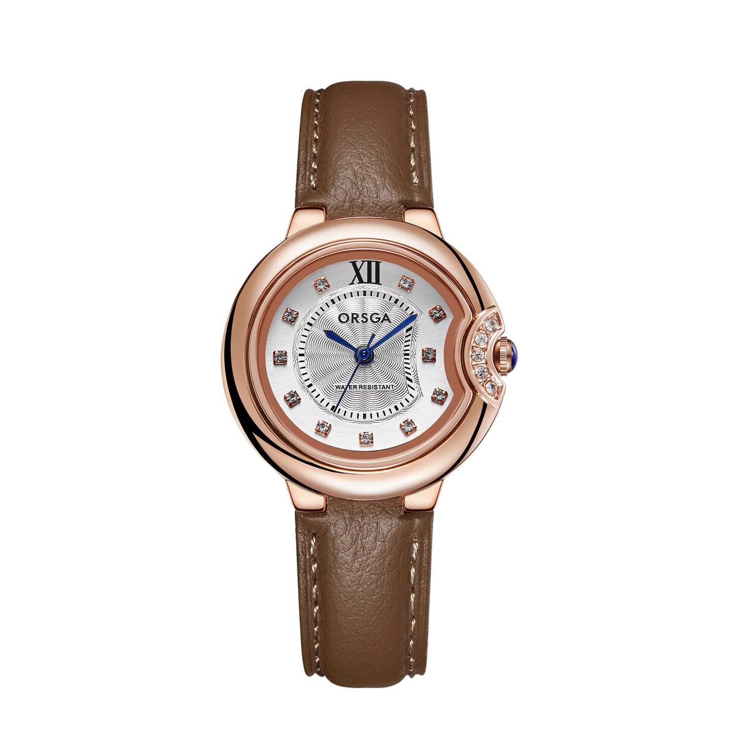 ae706-High-end fashion diamond-studded waterproof casual quartz watch for women