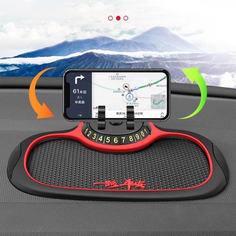 ae721-Car multifunctional fixed bracket anti-skid pad