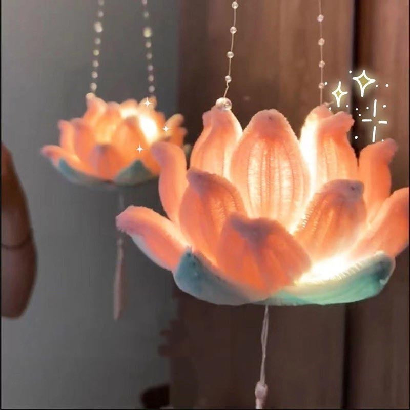 Mid-Autumn Festival handmade DIY material package lotus lantern