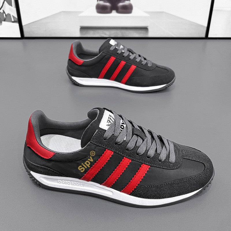 2024 Men's breathable fabric flat sneakers