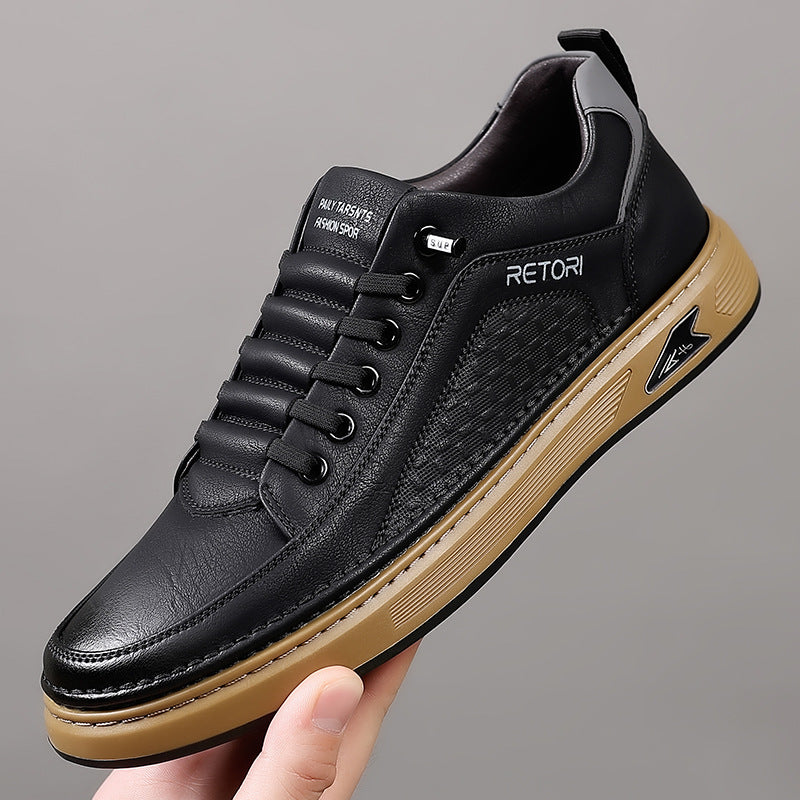 Men's versatile sports casual leather shoes(cm388)
