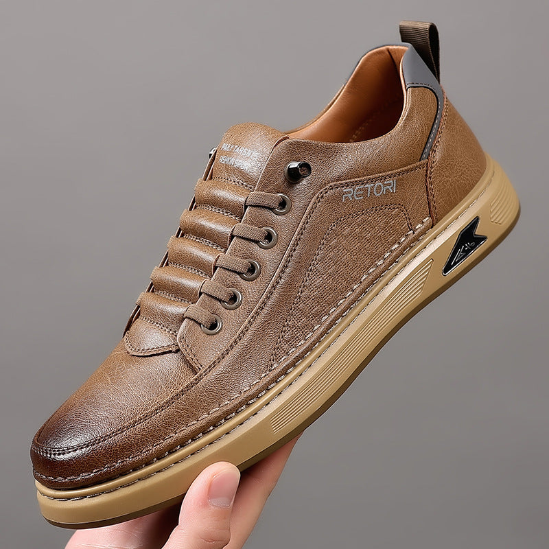 Men's versatile sports casual leather shoes(cm388)