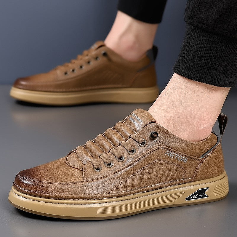 Men's versatile sports casual leather shoes(cm388)