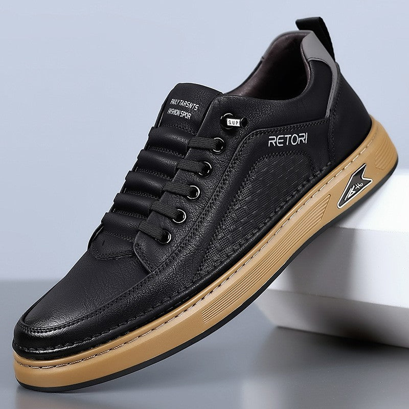 Men's versatile sports casual leather shoes(cm388)