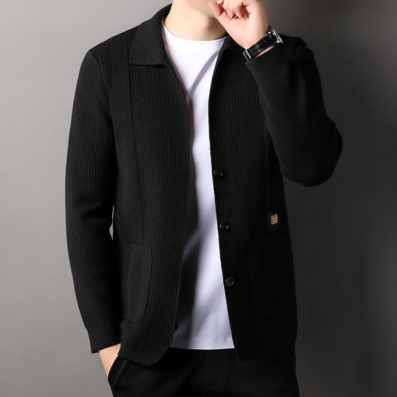 BOK93-Men's Spring and Autumn Korean Style Fashion Casual Sweater