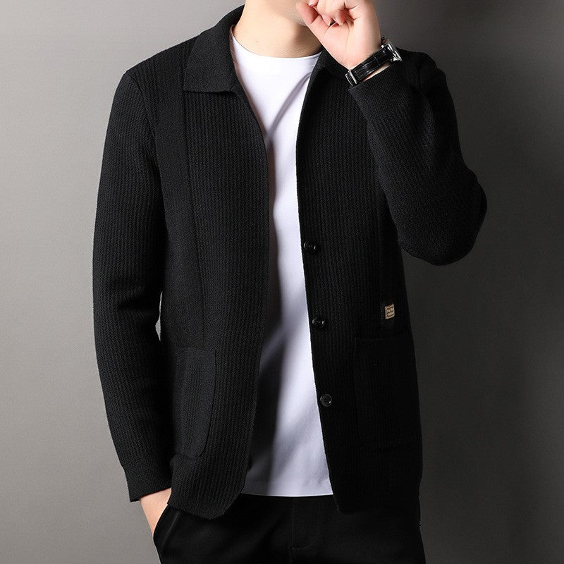 BOK93-Men's Spring and Autumn Korean Style Fashion Casual Sweater