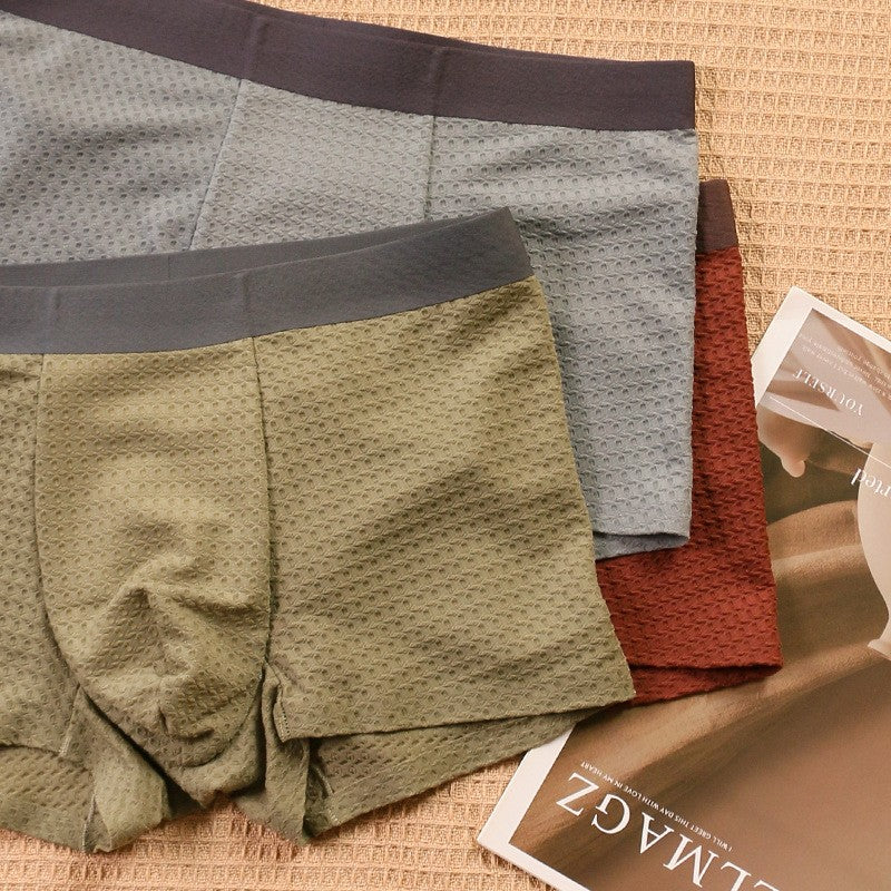 Ice silk seamless breathable men's underwear