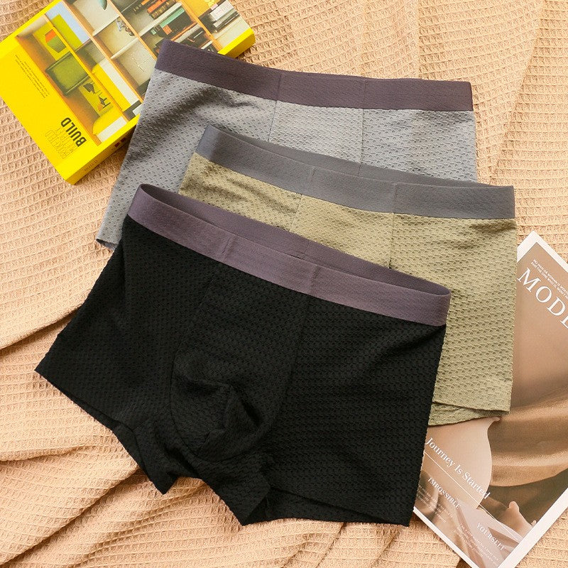 Ice silk seamless breathable men's underwear