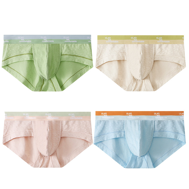 Loose breathable men's briefs