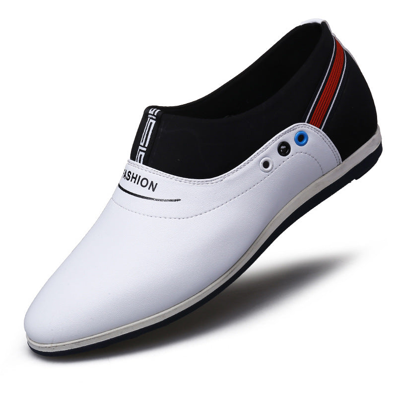 zq221-Men's casual leather shoes
