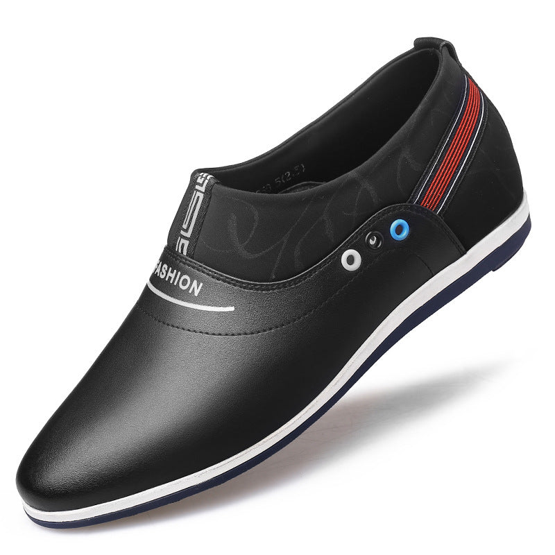 zq221-Men's casual leather shoes