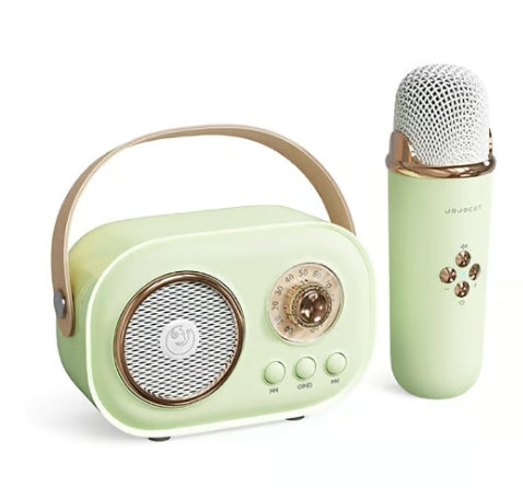 Mini Karaoke Machine Portable Bluetooth Speaker