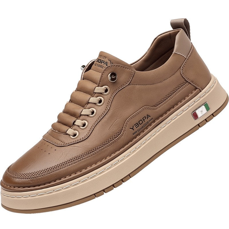 px45-2025 New men's handmade casual leather shoes