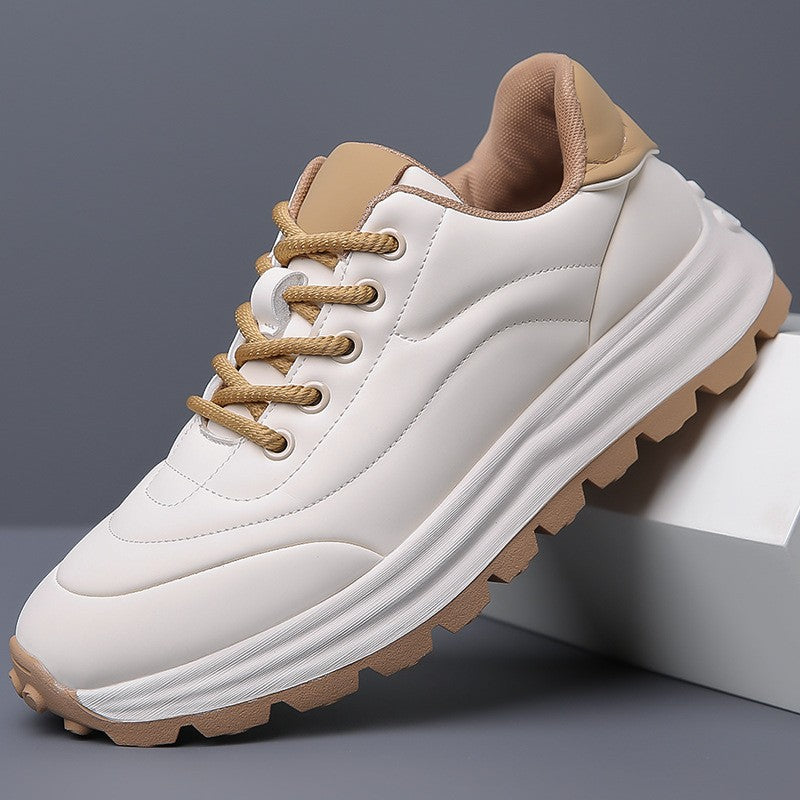 cpy48-2025 Men's sports style casual leather shoes