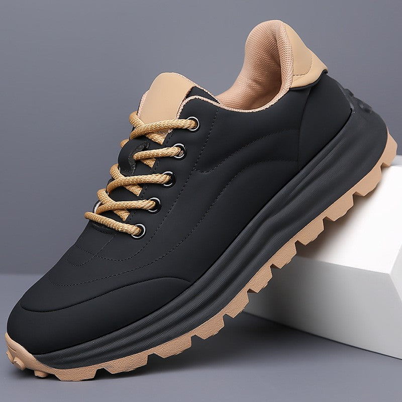 cpy48-2025 Men's sports style casual leather shoes