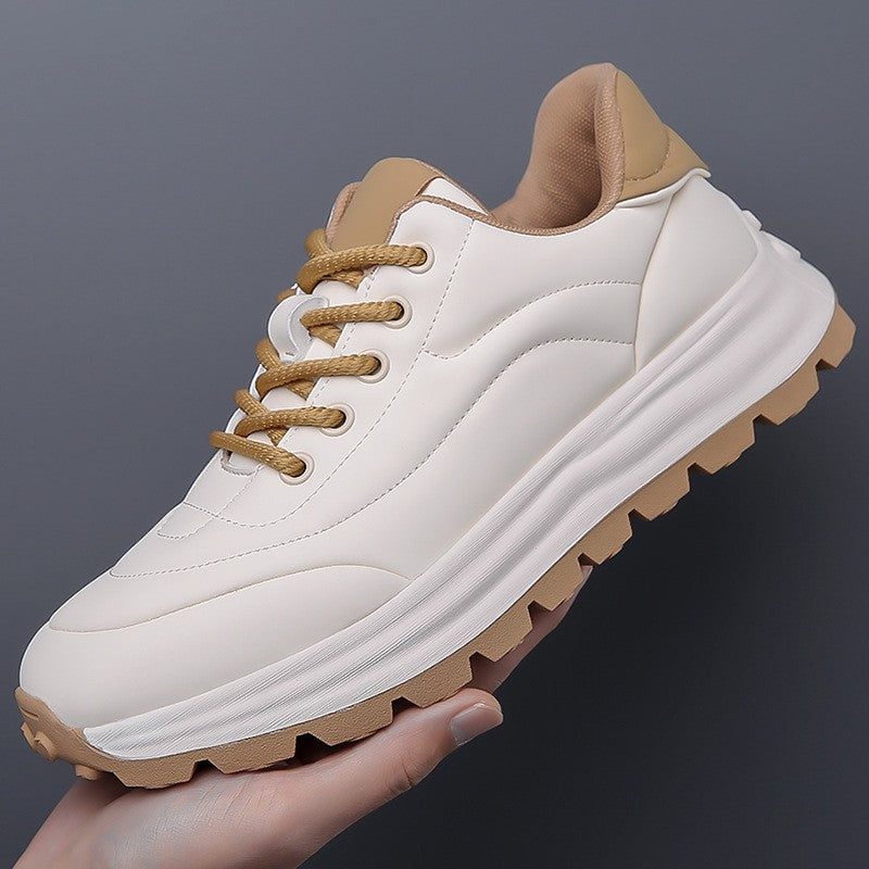 cpy48-2025 Men's sports style casual leather shoes