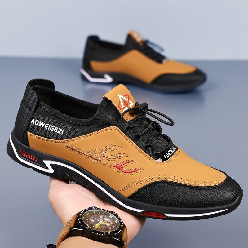 Summer fashion casual sports leather shoes