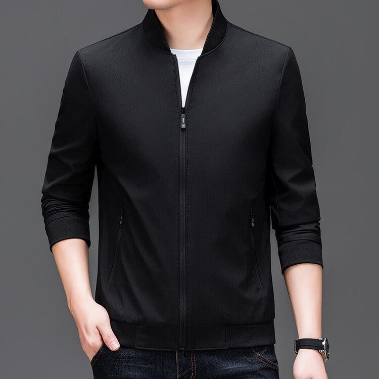 New men's stand-up collar business casual jacket(cm92)