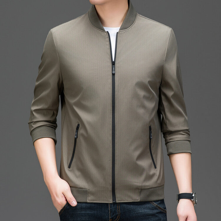 New men's stand-up collar business casual jacket(cm92)
