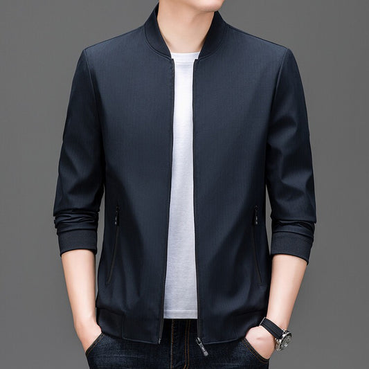 New men's stand-up collar business casual jacket(cm92)