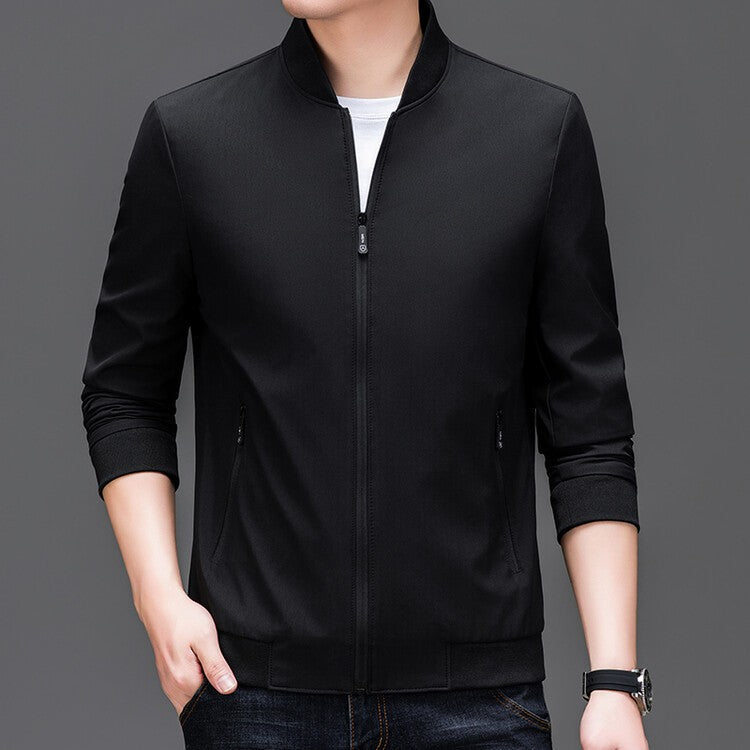 New men's stand-up collar business casual jacket(cm92)