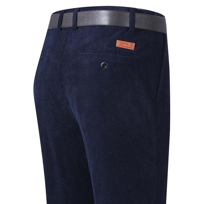 hins144-Autumn and winter men's casual loose straight striped trousers