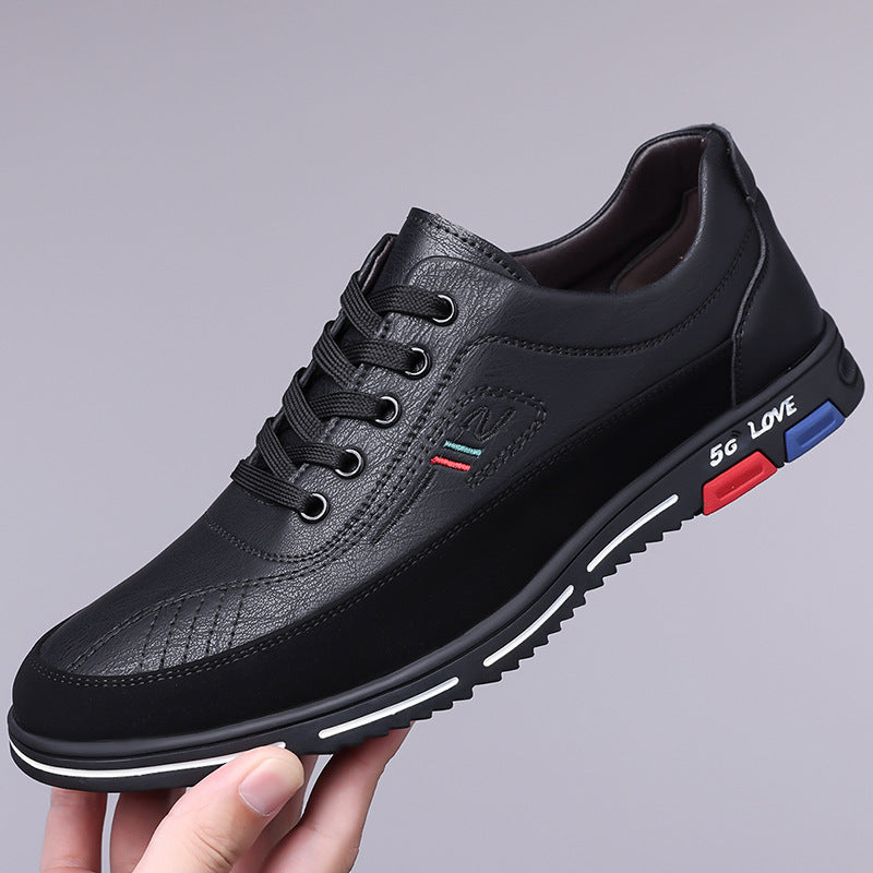 Fashionable and comfortable men's casual leather shoes(px162)