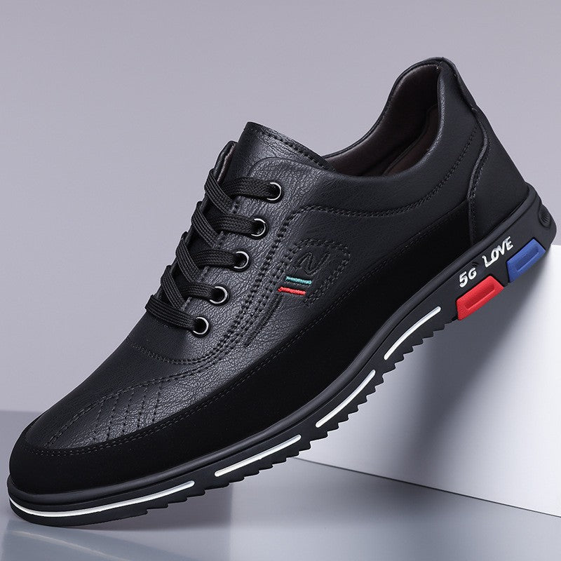 Fashionable and comfortable men's casual leather shoes(px162)