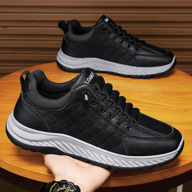 Men's lightweight fashion casual sports leather shoes(px94)