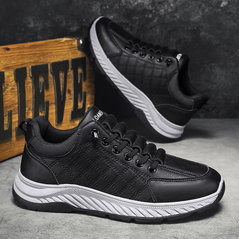 Men's lightweight fashion casual sports leather shoes(px94)