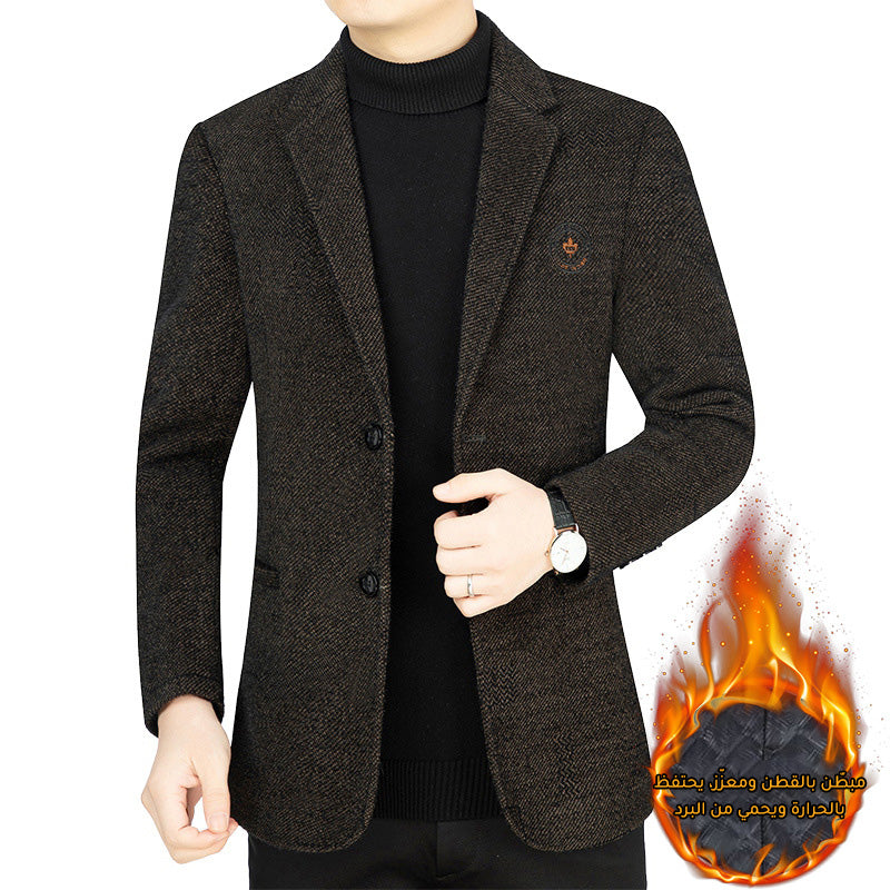 zq308-Men's woolen suit jacket