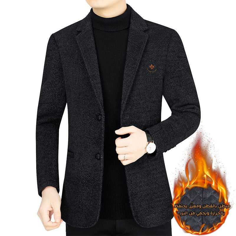 zq308-Men's woolen suit jacket