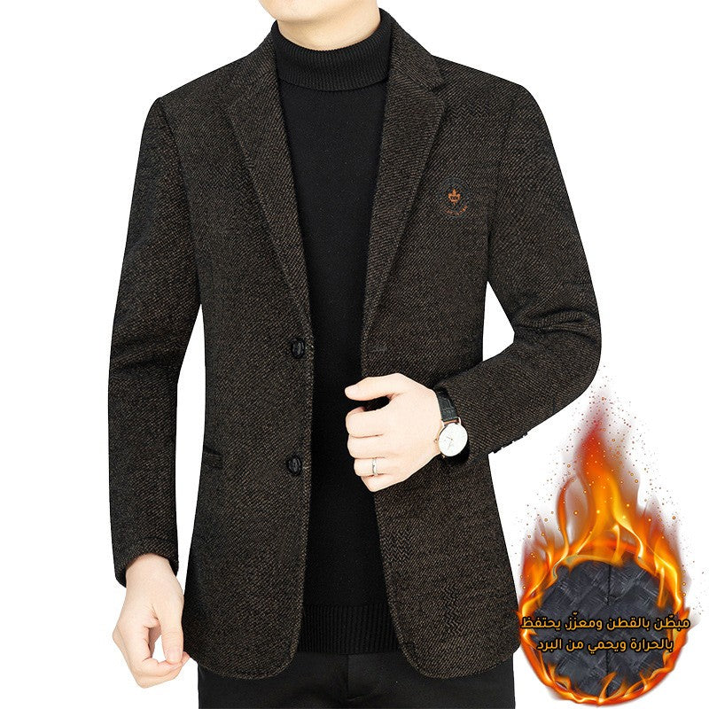 zq308-Men's woolen suit jacket