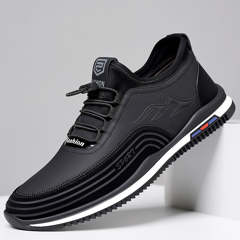 cm157-Men's Autumn Daily Casual Sports Style Leather Shoes