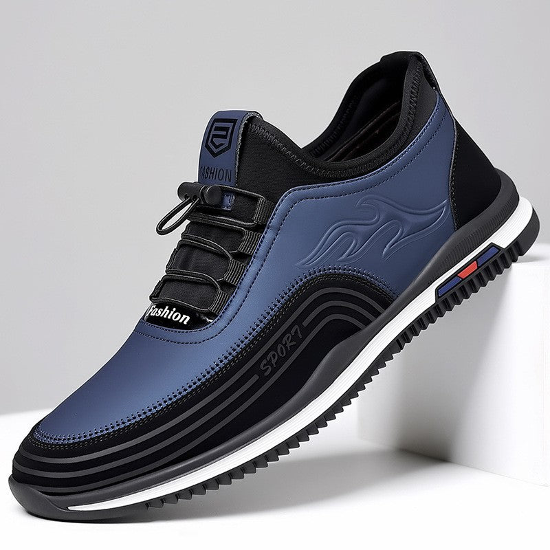 cm157-Men's Autumn Daily Casual Sports Style Leather Shoes