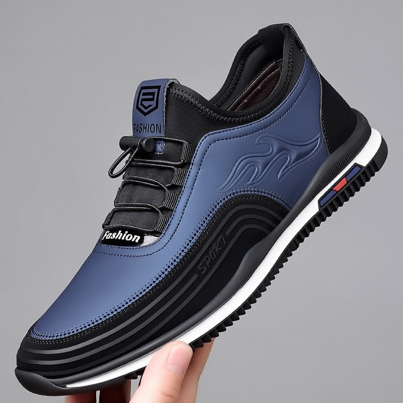 cm157-Men's Autumn Daily Casual Sports Style Leather Shoes