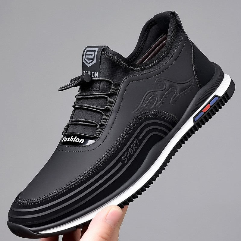 cm157-Men's Autumn Daily Casual Sports Style Leather Shoes
