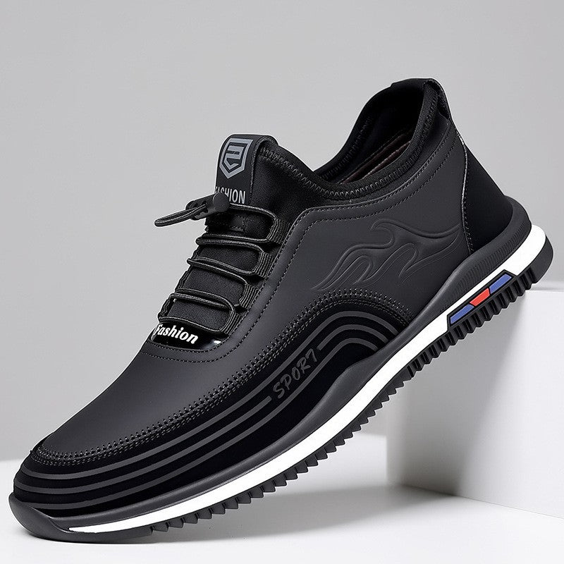 cm157-Men's Autumn Daily Casual Sports Style Leather Shoes