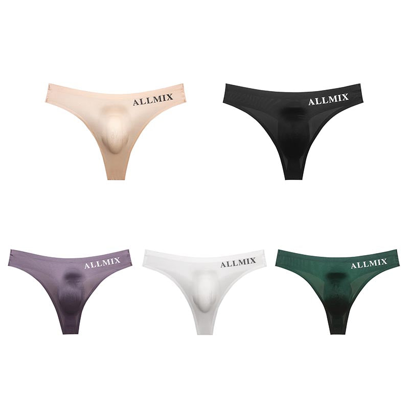 cm311-Men's sports fitness thin triangle thong